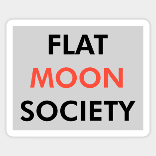 Flat Moon Society (Dark) Magnet